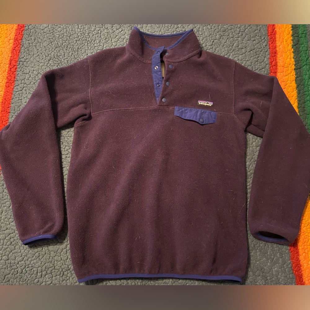 Patagonia Synchilla Lightweight Sweater | Purple | Women’s M